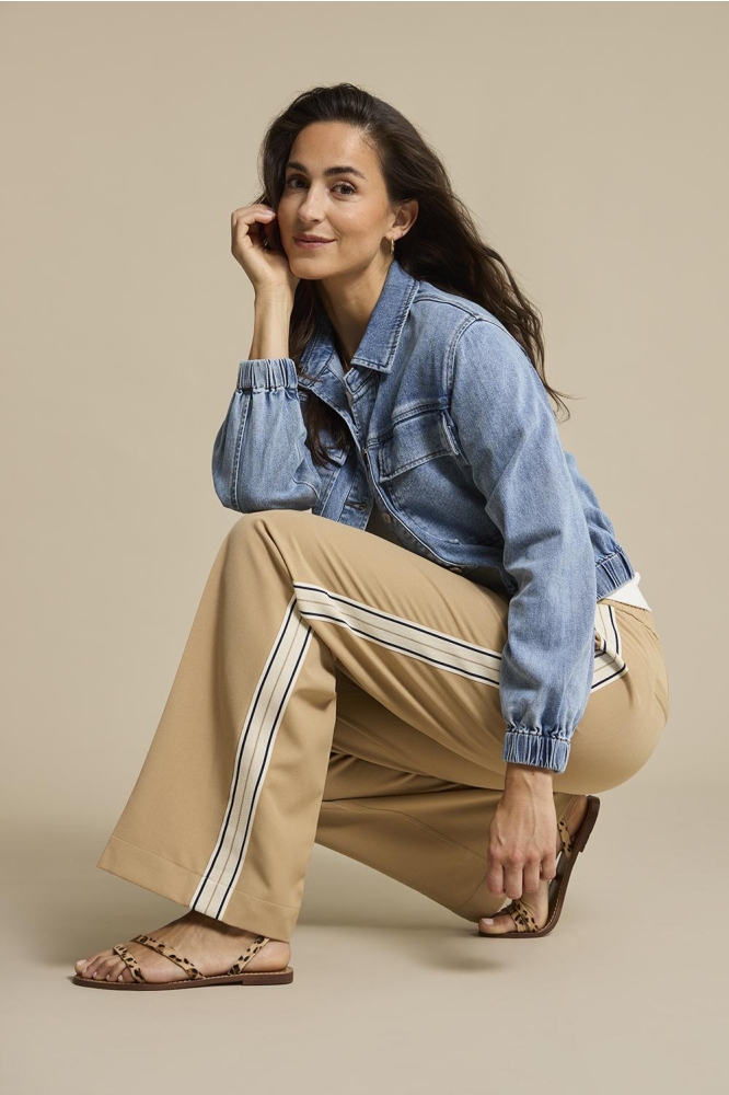 Red Button blauwe dames jas | Sfeerbeeld, In situatie