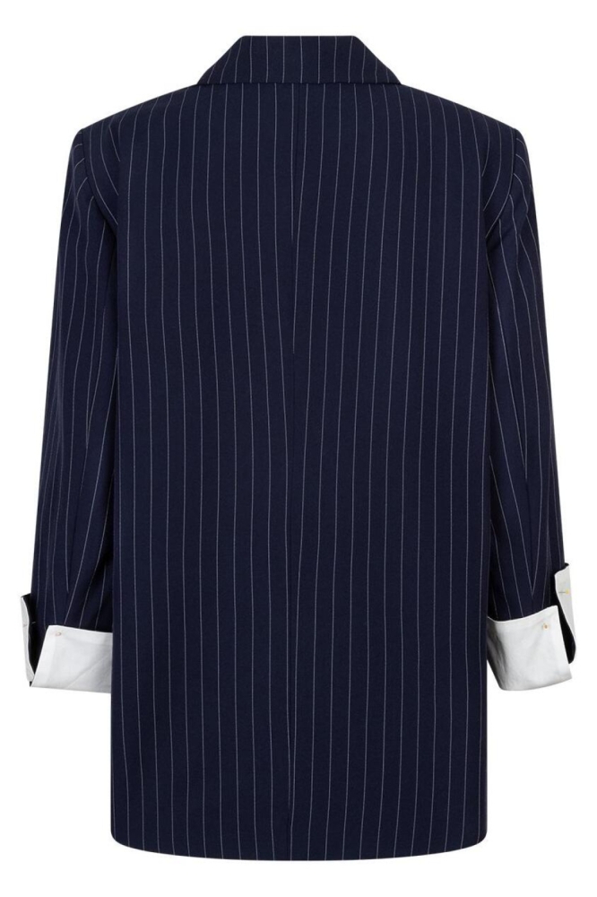 Red Button blauwe dames blazer | Achteraanzicht