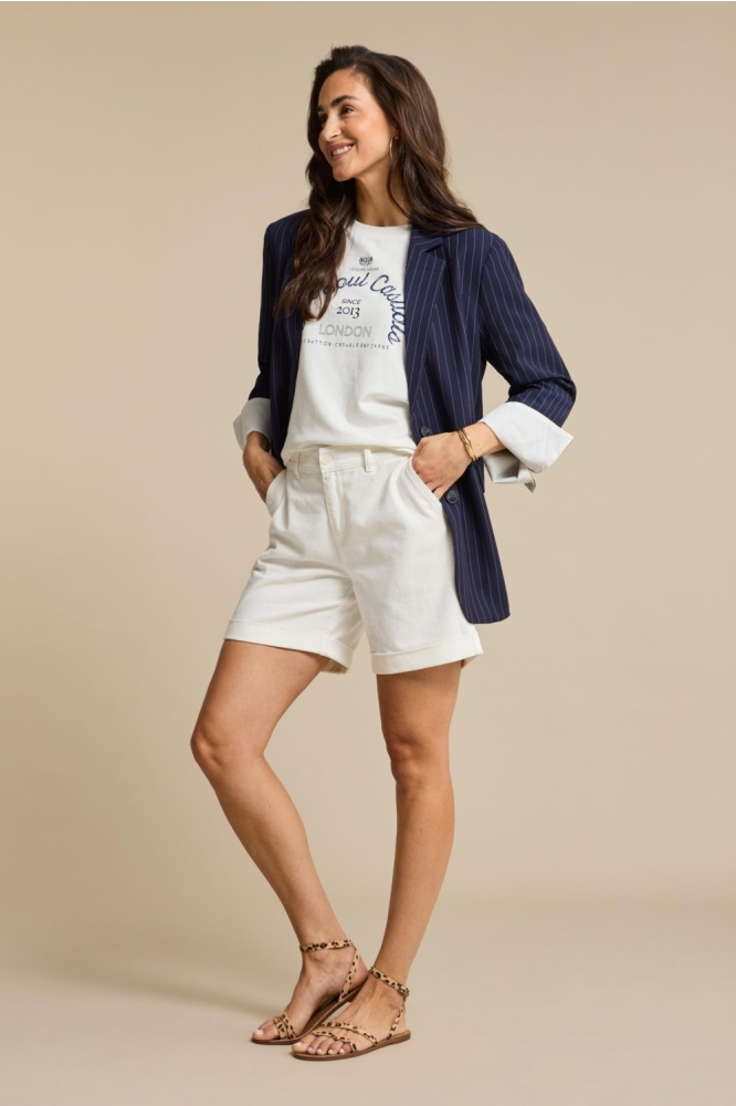 Red Button blauwe dames blazer | Model