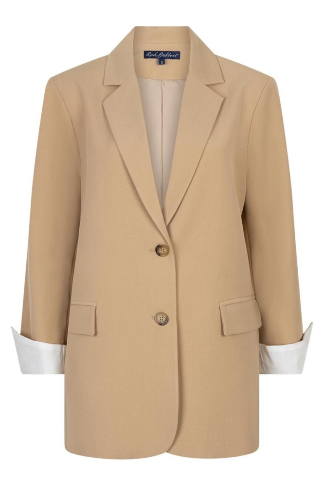 Red Button zand dames blazer | Vooraanzicht