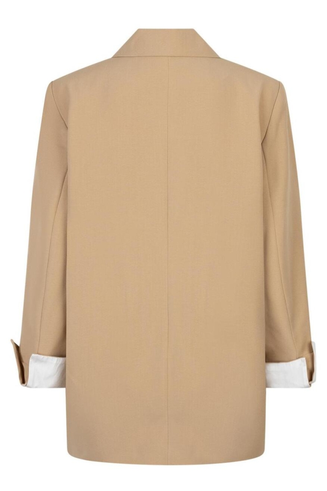 Red Button zand dames blazer | Achteraanzicht