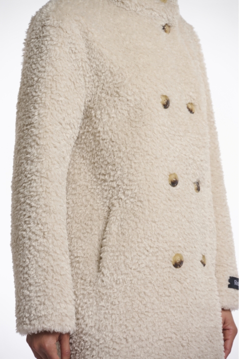 Rino & Pelle beige dames jas | Kleurstaal