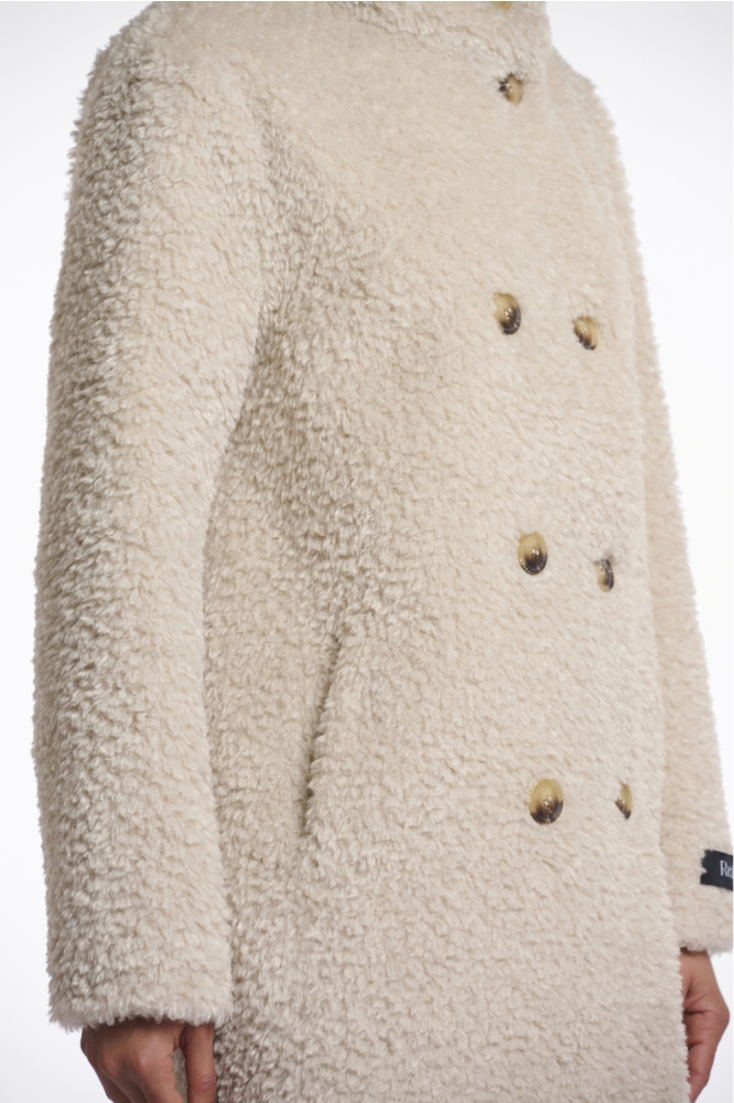 Rino & Pelle beige dames jas | Kleurstaal