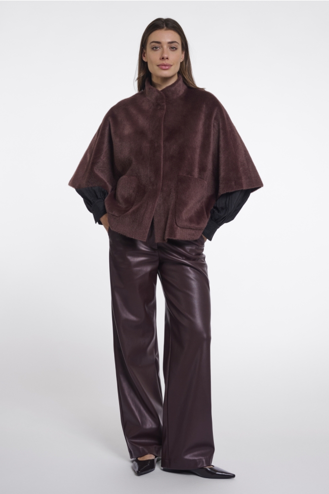 Rino & Pelle bordeaux dames jas | Model
