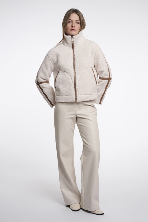 Rino & Pelle beige dames jas | Model