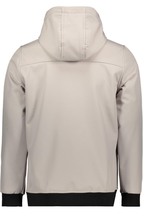 Ballin beige heren jas | Achteraanzicht