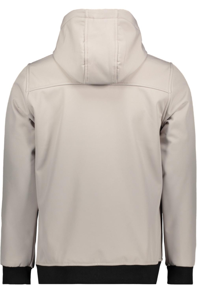 Ballin beige heren jas | Achteraanzicht