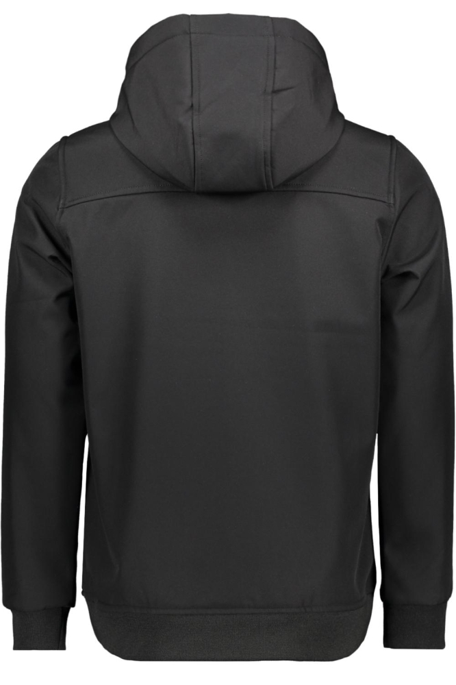 Ballin zwarte heren jas | Achteraanzicht