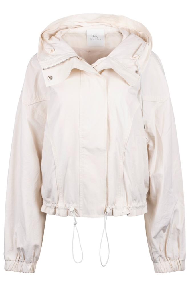 Nukus zand dames jas | Vooraanzicht