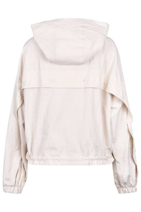 Nukus zand dames jas | Achteraanzicht