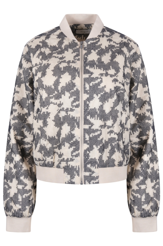 Nukus beige dames jas | Vooraanzicht