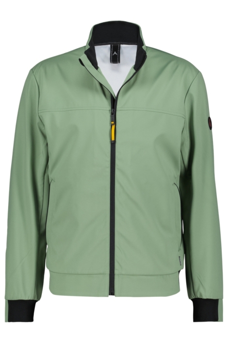 Donders groene heren jas | Vooraanzicht