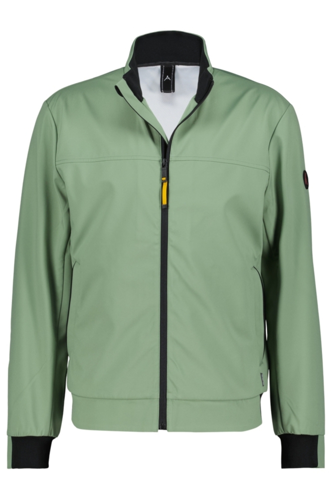 Donders groene heren jas | Vooraanzicht