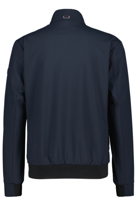 Donders blauwe heren jas | Achteraanzicht