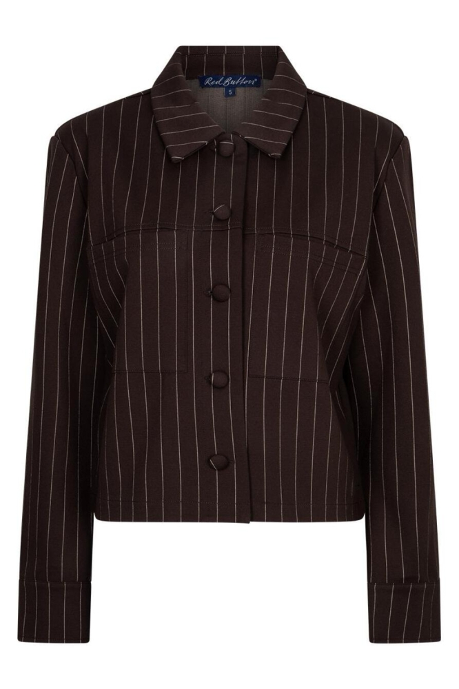 Red Button bruine dames blazer | Vooraanzicht