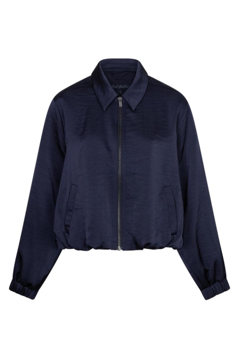 Red Button blauwe dames jas | Vooraanzicht