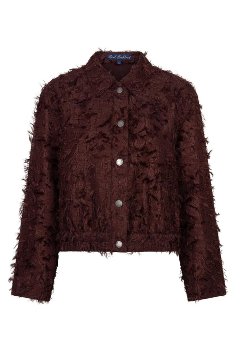 Red Button bordeaux dames vest | Vooraanzicht