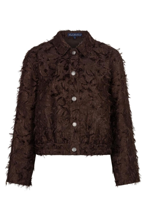 Red Button bruine dames vest | Vooraanzicht
