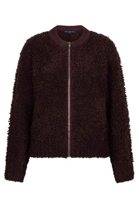 Red Button bordeaux dames vest | Vooraanzicht