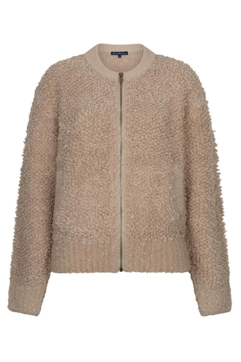 Red Button ecru dames vest | Vooraanzicht