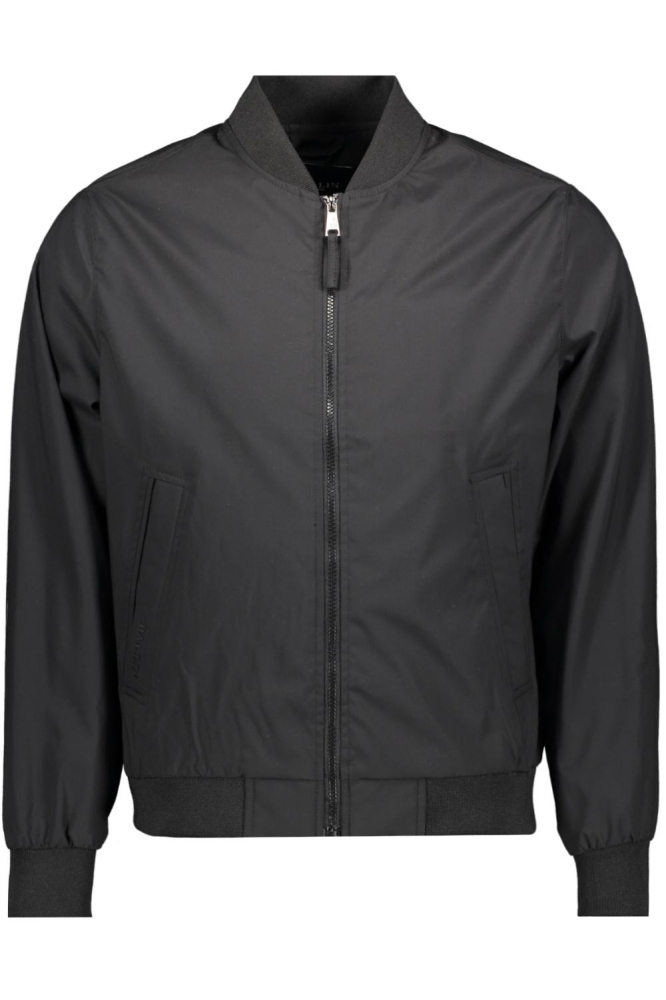 Ballin zwarte heren jas | Vooraanzicht