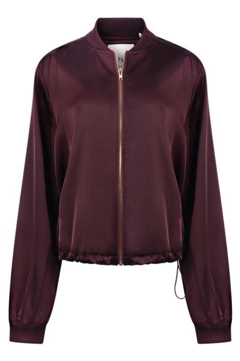 Nukus bordeaux dames jas | Vooraanzicht
