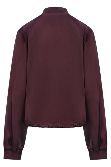 Nukus bordeaux dames jas | Achteraanzicht