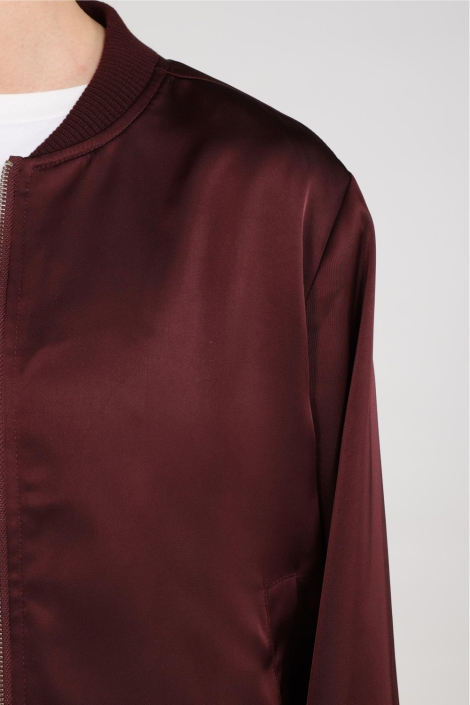 Nukus bordeaux dames jas | Close up