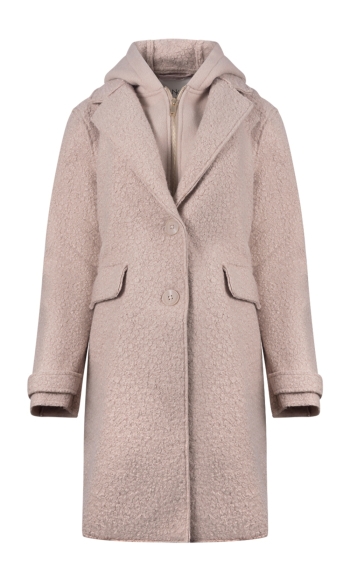 MIRTHE COAT BOUCLE NKF12009 9 Sand