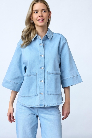 SisterS point Blouse OLEA JA12 19246 LIGHT BLUE