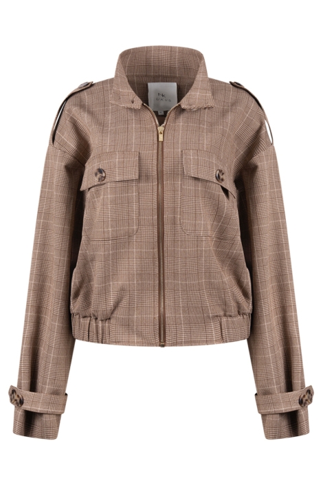 Nukus camel dames jas | Vooraanzicht