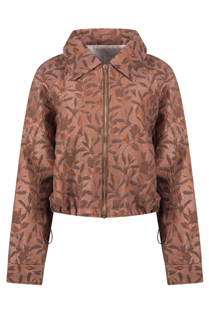 Nukus camel dames jas | Vooraanzicht