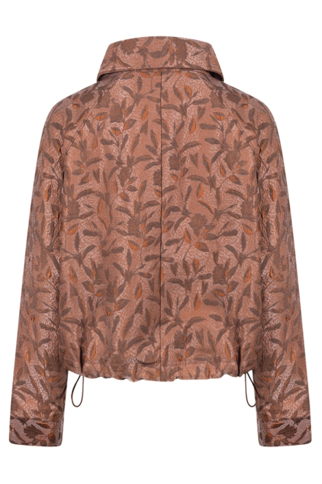 Nukus camel dames jas | Achteraanzicht