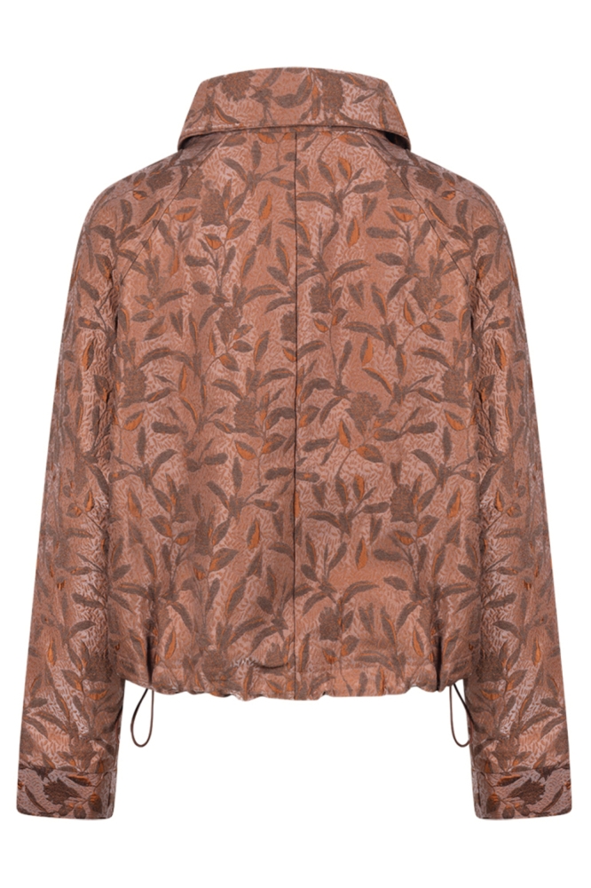 Nukus camel dames jas | Achteraanzicht