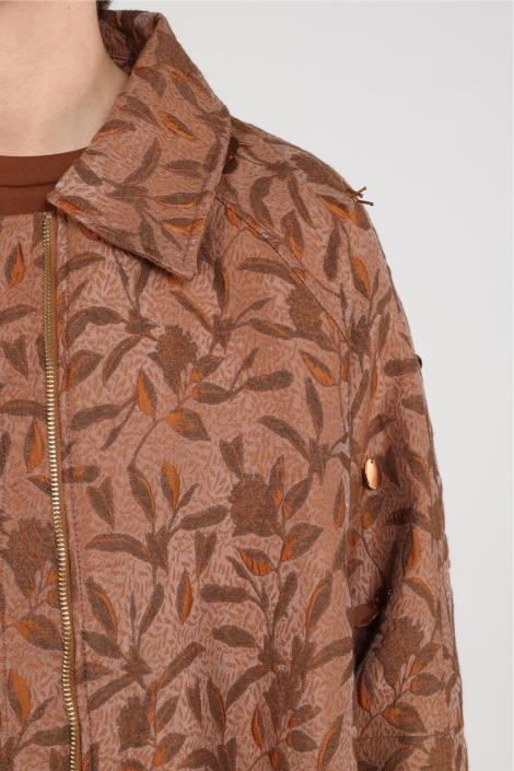 Nukus camel dames jas | Close up