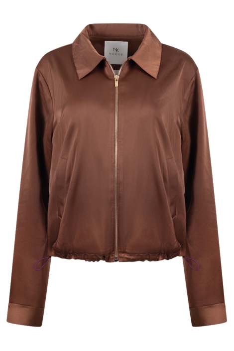 Nukus camel dames jas | Vooraanzicht