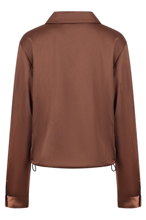 Nukus camel dames jas | Achteraanzicht
