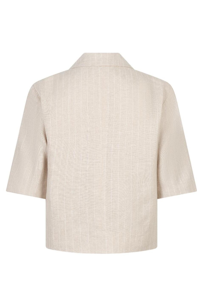 Red Button beige dames blazer | Achteraanzicht