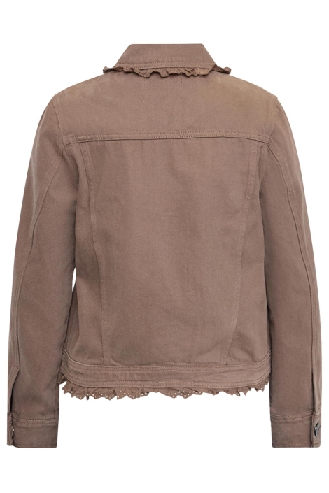 SisterS point bruine dames jas | Achteraanzicht