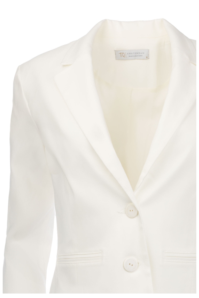 TQ Amsterdam witte dames blazer | Close up