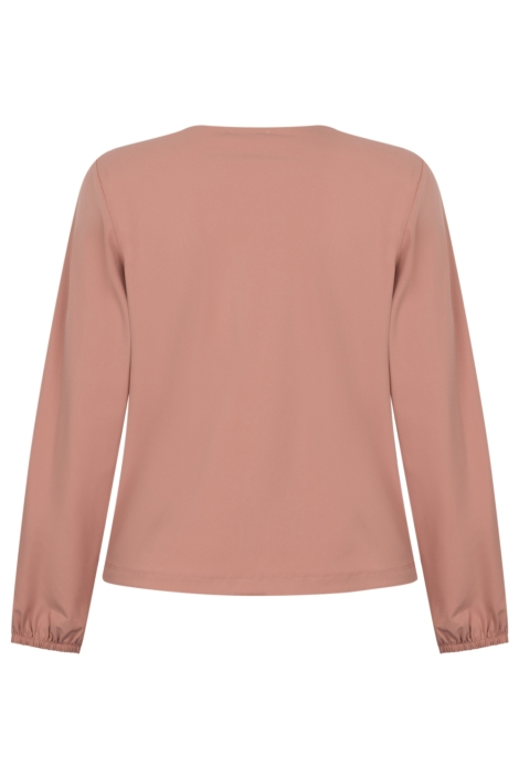 Zoso roze dames t-shirt | Achteraanzicht