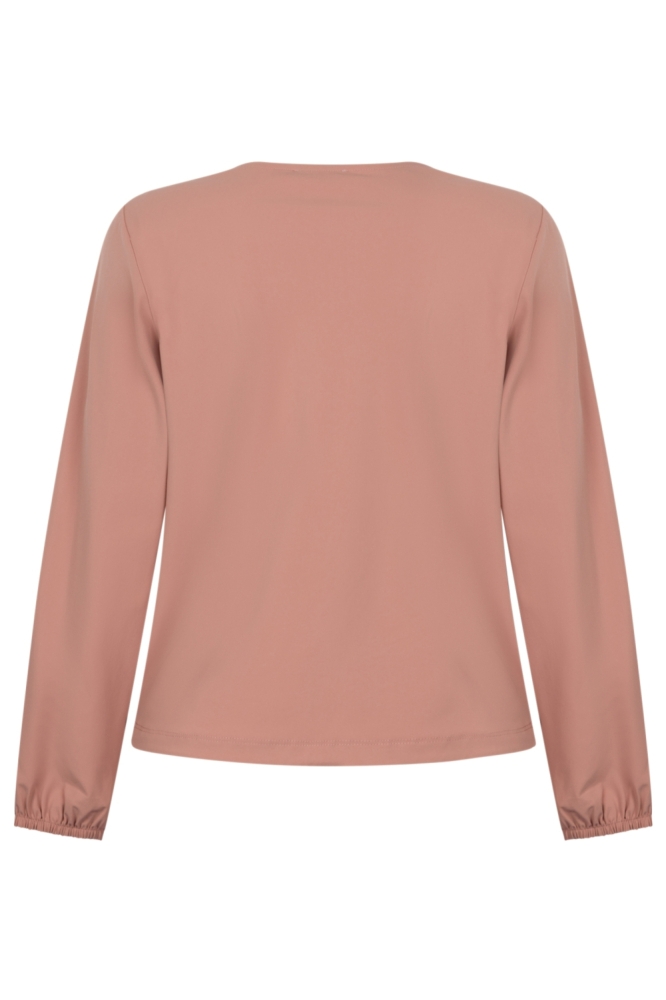 Zoso roze dames t-shirt | Achteraanzicht