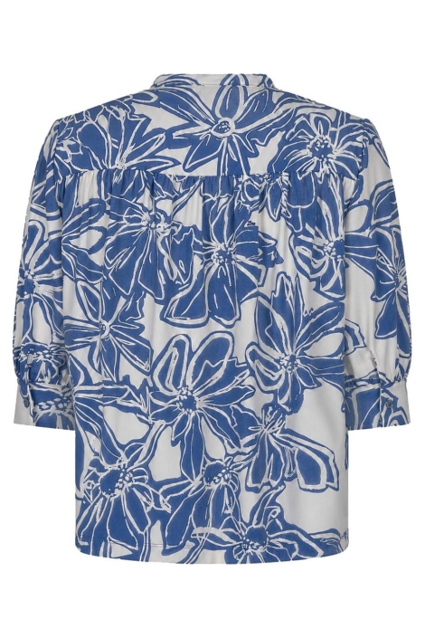 Zoso blauwe dames t-shirt | Vooraanzicht