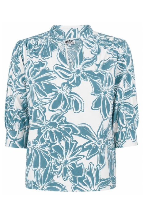 Zoso groene dames t-shirt | Vooraanzicht