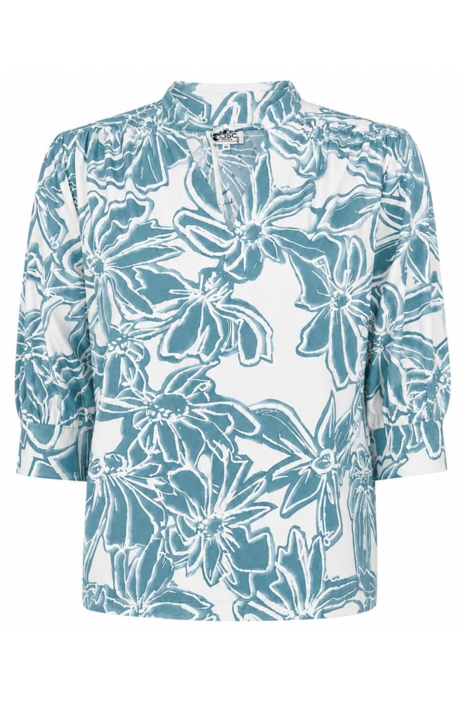 Zoso groene dames t-shirt | Vooraanzicht