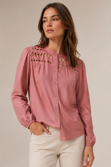 Zoso Blouse VALERIE 261 Desert Rose