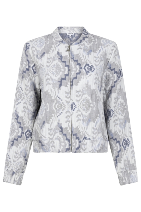 Zoso blauwe dames vest | Vooraanzicht