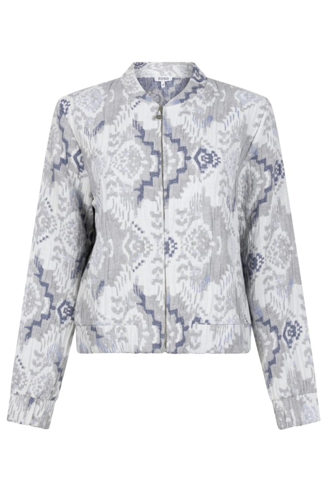 Zoso blauwe dames vest | Vooraanzicht