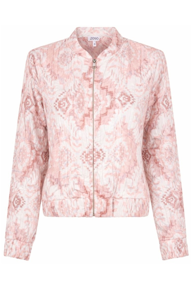 Zoso beige dames vest | Vooraanzicht