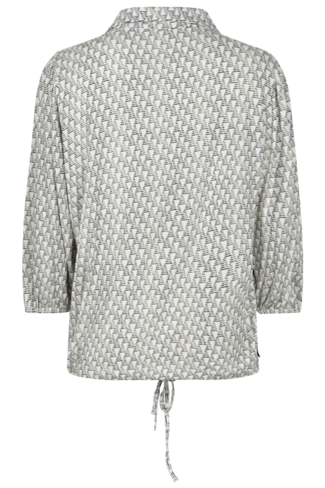Zoso beige dames blouse | Achteraanzicht